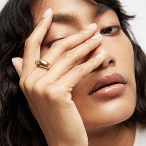 DOME RING- ANINE BING - SOLID 14K YELLOW GOLD